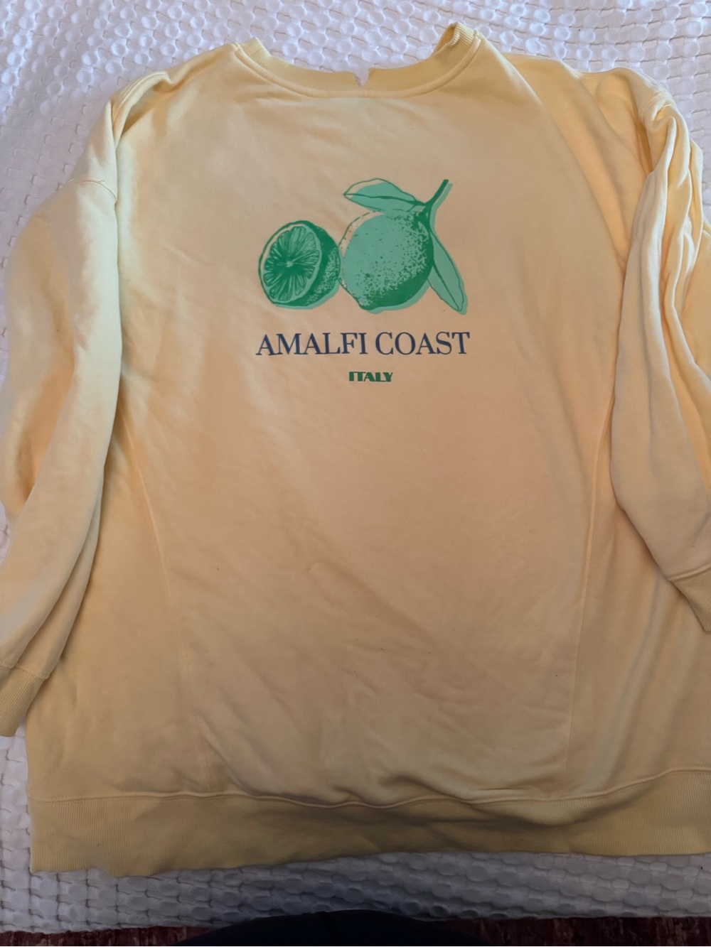 JoyLab  Almafi Coast summer sweatshirt - Picture 3 of 4